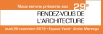 29e Rendez-Vous de l'Architecture à Toulouse