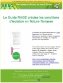 Toiture-Terrasse : Guide RAGE